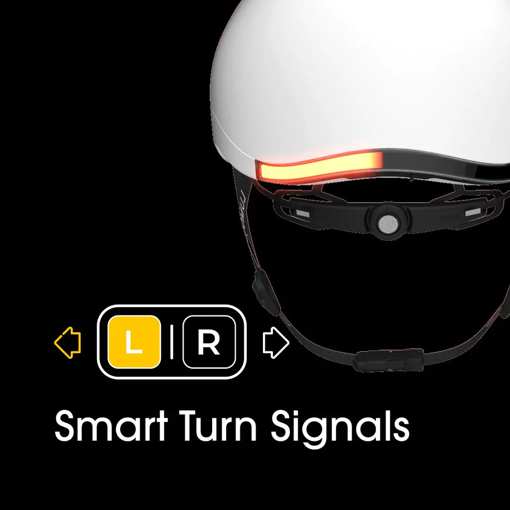 bike helmet with turn signal Lumos Ultra | 360 Visibility TV Verified | Front & Rear LED Lights Signals | Commuter Bike Helmet for Adults Men Women The grey coating of the glasses effectively blocks harmful UV rays (UV380) and offers greater resistance than cheaper alternatives. Waterproof LED Cycling Helmet with