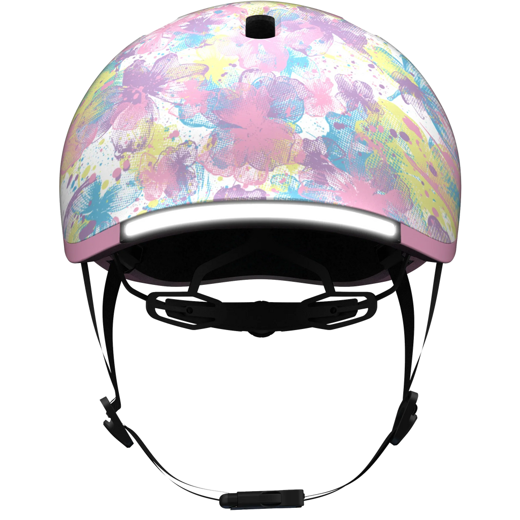 Lumos Nyxel Kids Bike Helmet - Lumos Helmet US - Blossom