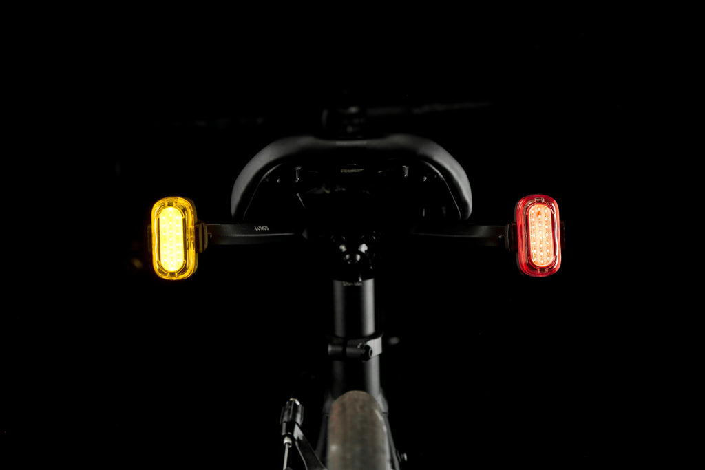 bike helmet blinkers Lumos Firefly Rear Turn Signal Mount
