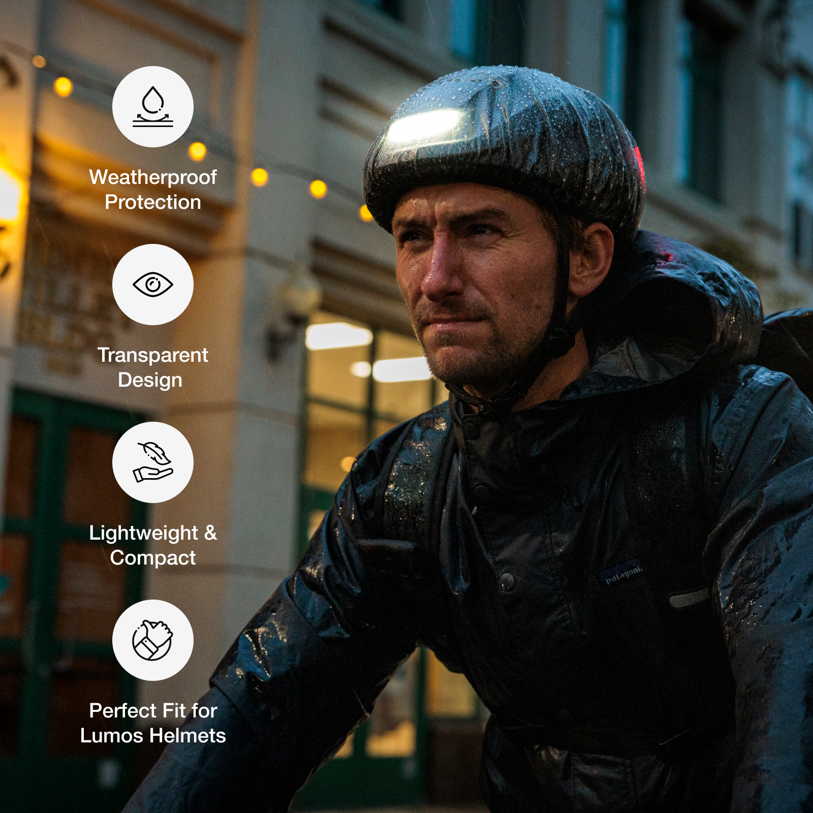bike under helmet for rain Helmet Raincover