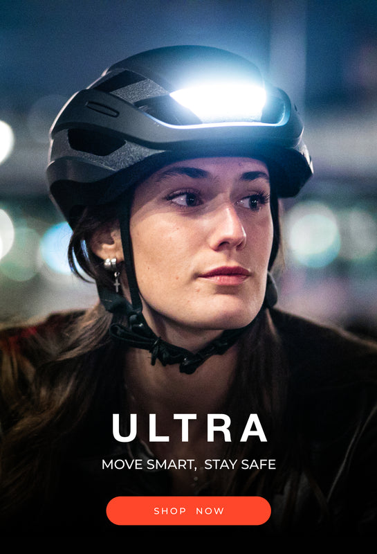 bike helmet seen on innovation nation Nytron Part of the 7idp helmet range Lumos | The World's Smartest