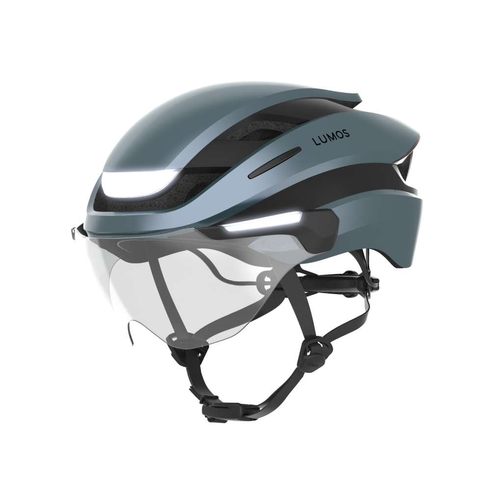 Led top bicycle helmet
