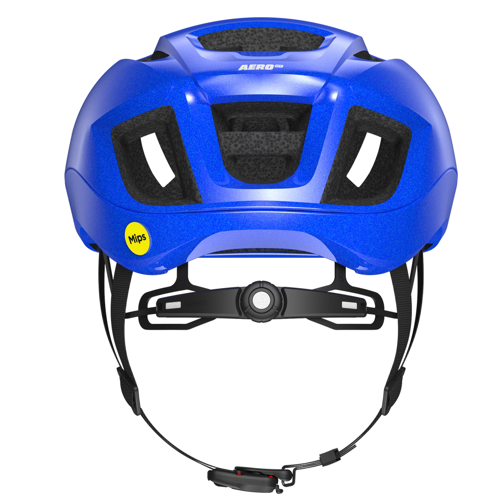 Lumos Aero GT Smart Road Bike Helmet - Lumos Helmet US - Gloss Blue