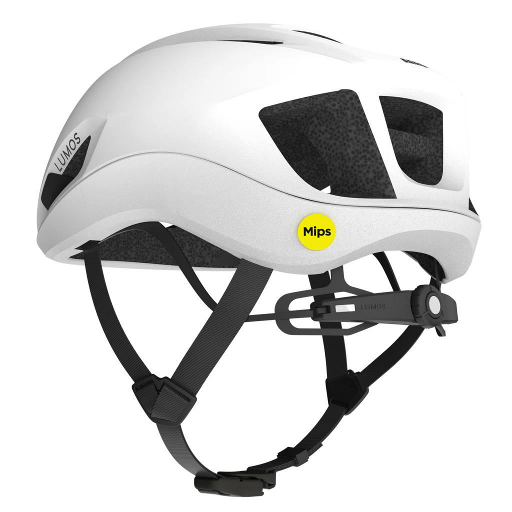 Lumos Aero GT Smart Road Bike Helmet - Lumos Helmet US - White