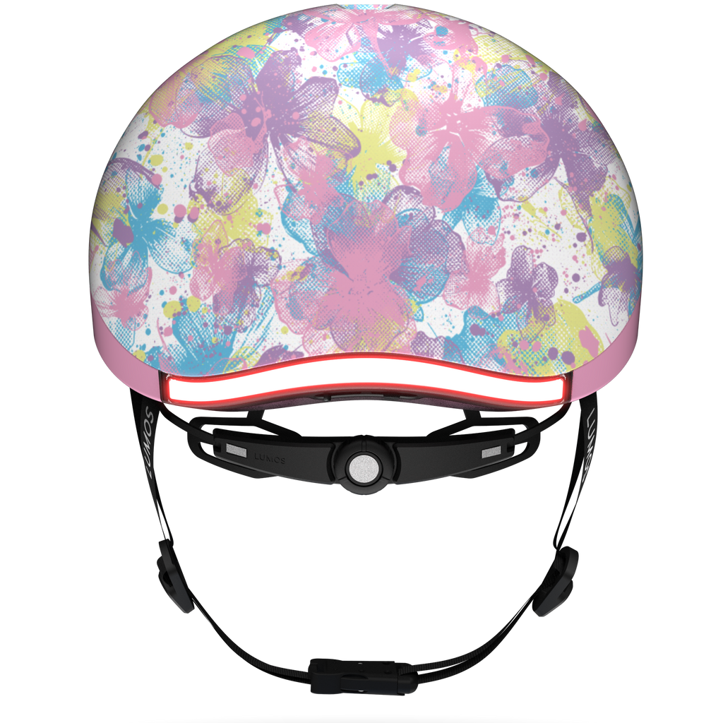 Lumos Nyxel Kids Bike Helmet - Lumos Helmet US - Blossom