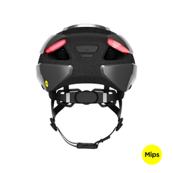 Lumos Ultra helmet | Ash Grey | Mips | Rear