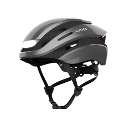 Lumos Ultra helmet | Ash Grey | Standard | Front angled