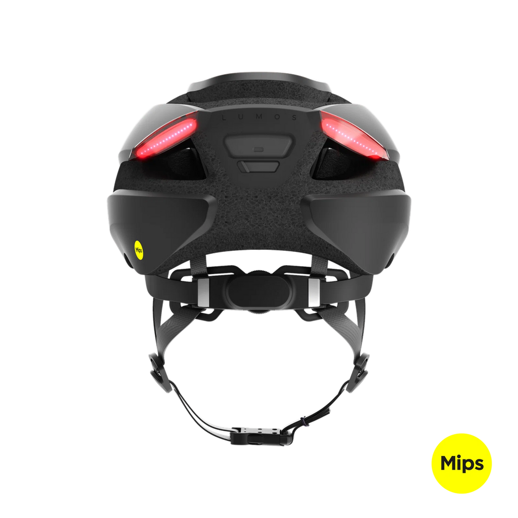 Lumos Ultra helmet | Charcoal Black | Mips | Rear