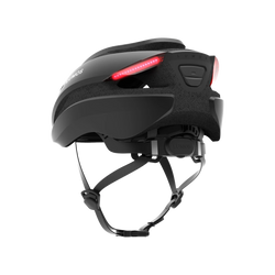 Lumos Ultra helmet | Charcoal Black | Standard | Rear angled