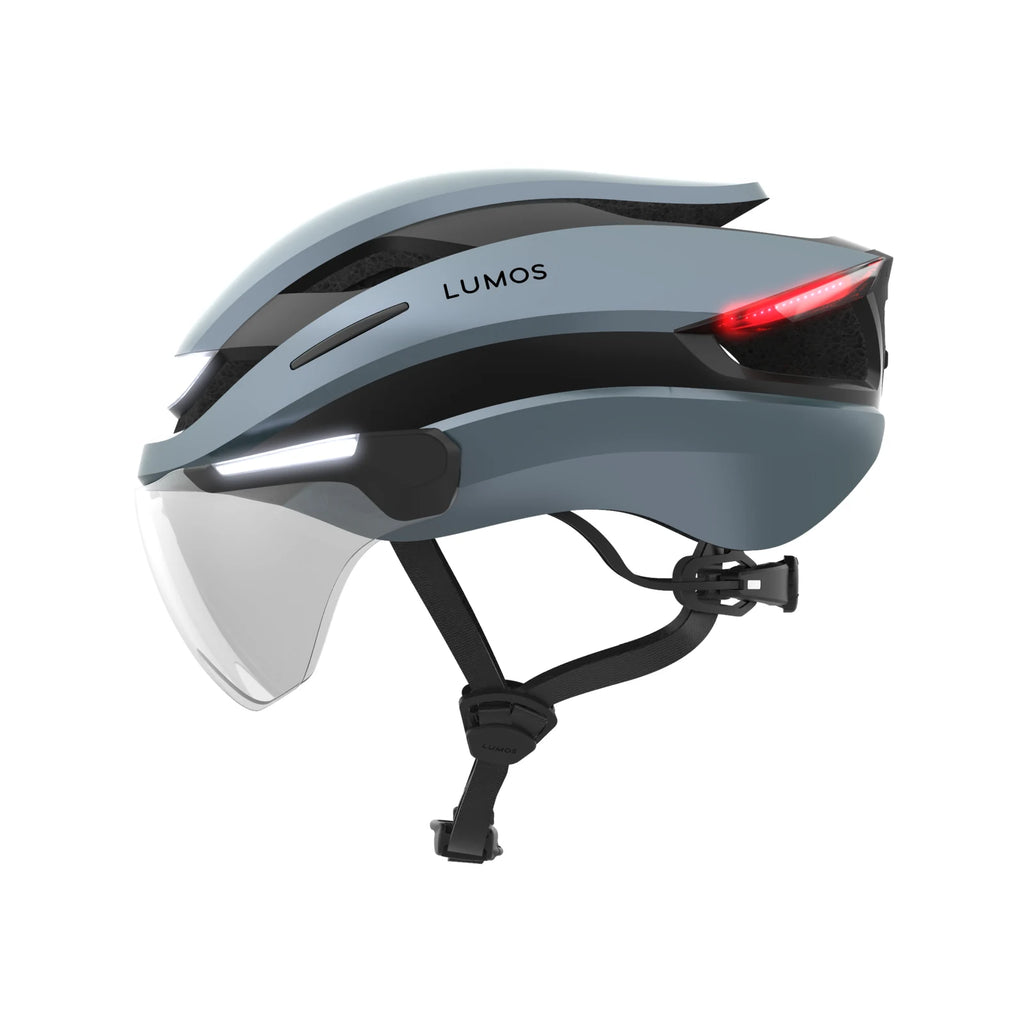 Lumos Ultra E-Bike helmet in Space Blue, Standard, side view