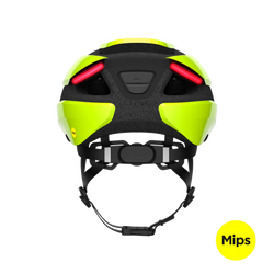 Lumos Ultra helmet | Electric Lime | Mips | Rear