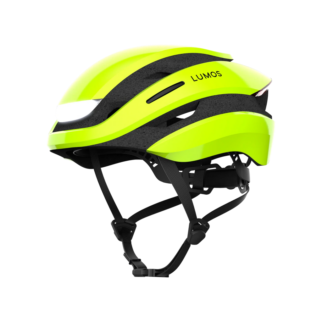 Lumos Ultra helmet | Electric Lime | Standard | Front angled
