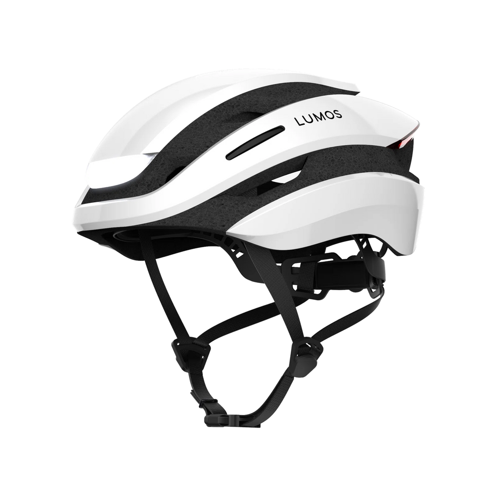 Lumos Ultra helmet | Jet White | Standard | Front angled