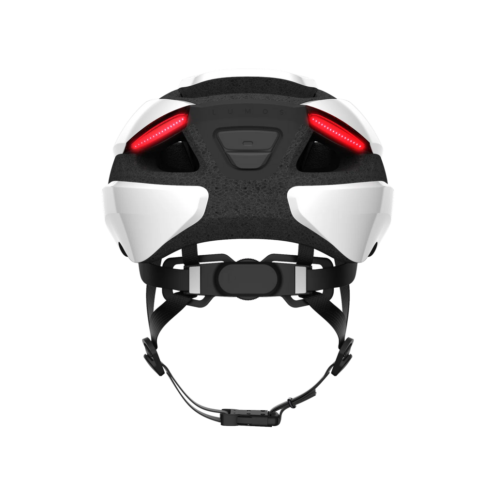 Lumos Ultra helmet | Jet White | Standard | Rear