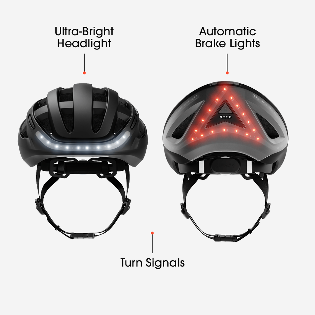 Automatic bike deals helmet