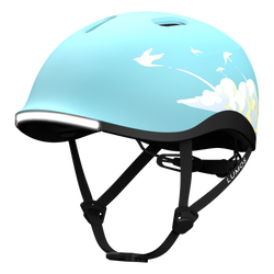 Lumos Nyxel Smart Bike Helmet — Fly High — standard