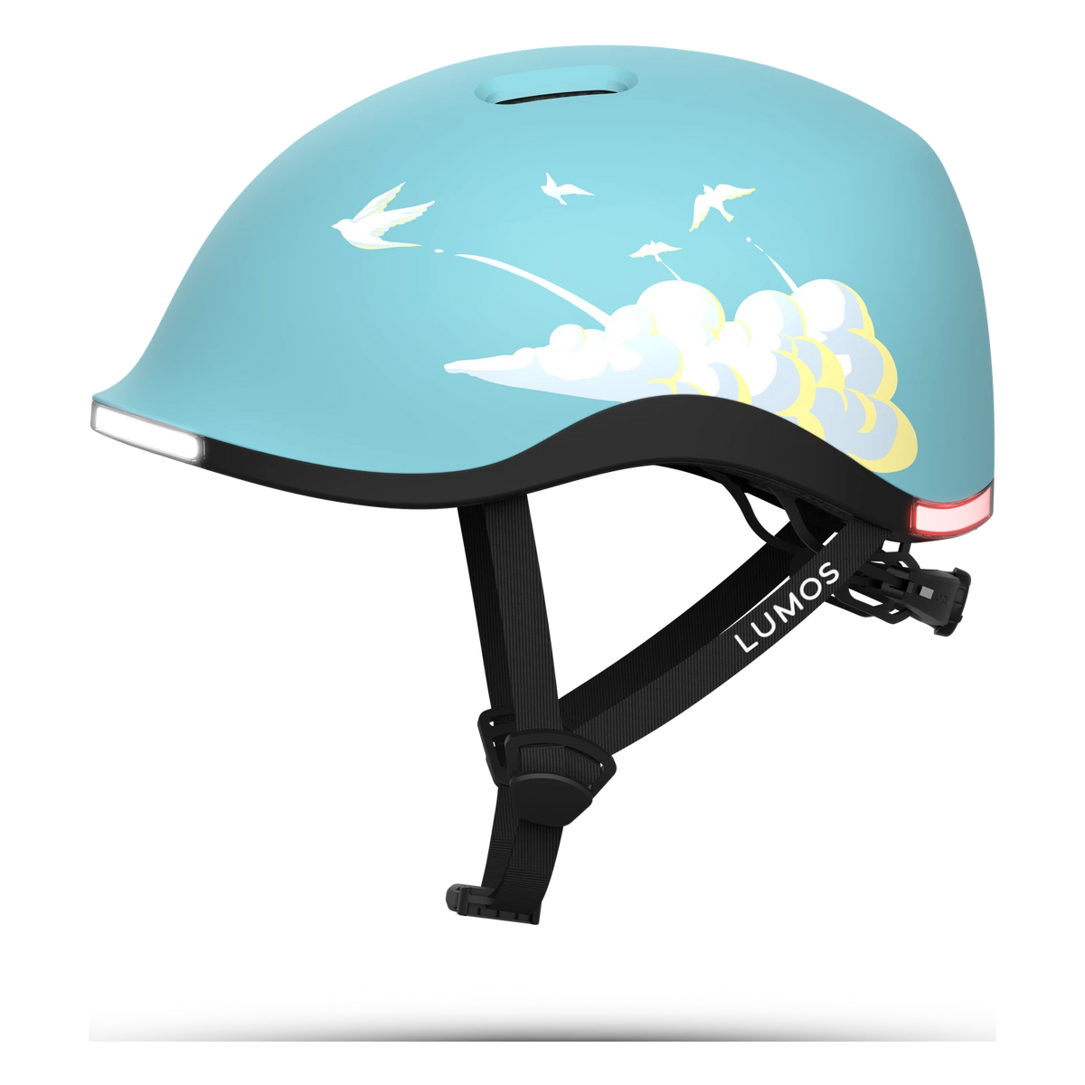 Lumos Nyxel Smart Bike Helmet — Fly High — standard