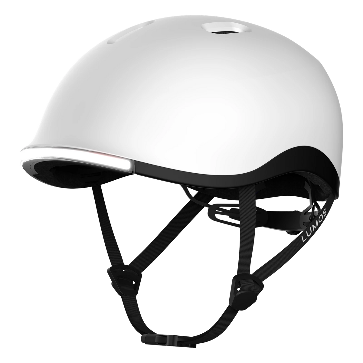 Lumos Nyxel Smart Bike Helmet — White — standard